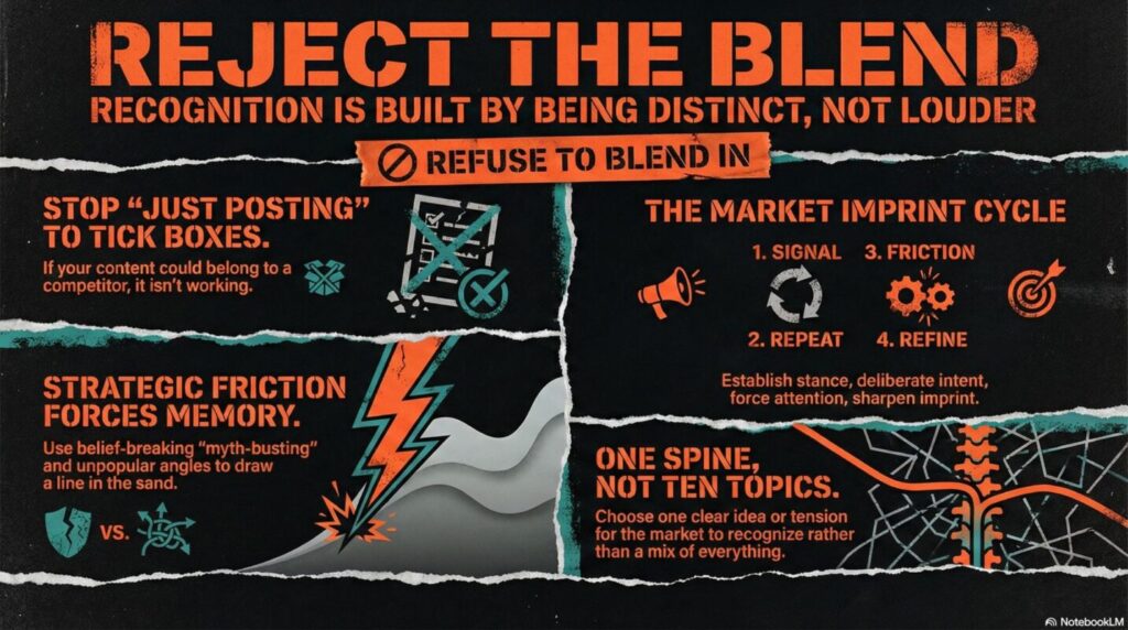Side Eye Marketing Social Media Strategy Market Imprint Cycle framework for social media recognition